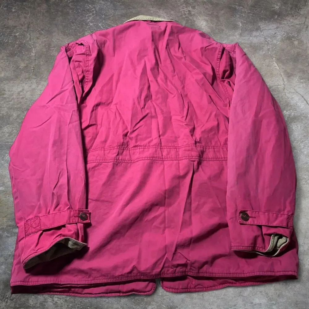 Jcrew Men's Pink and Red Jacket
